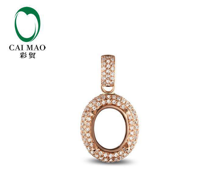 闪耀之选 48分南非天然钻石搭配14K玫瑰金吊坠托，尽显珠宝艺术魅力